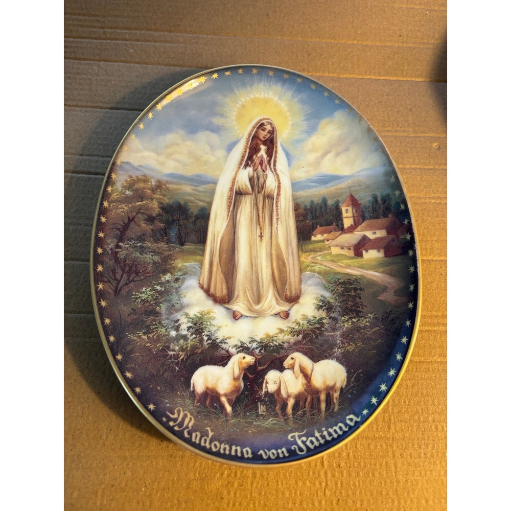 Bradford Exchange Plate 1994 Die Madonna Von Fatima #3520 Collection